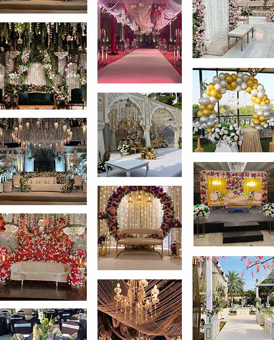 Elegant wedding celebration